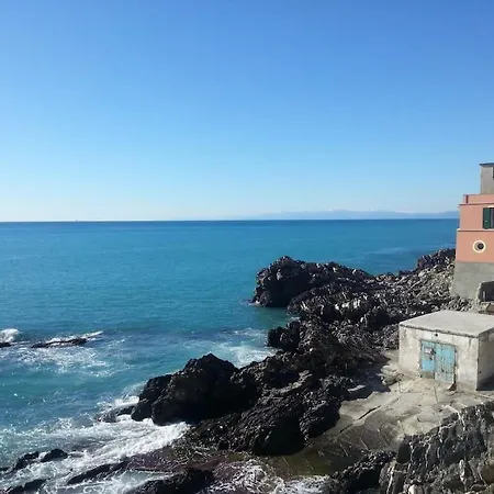 아파트 Mansarda Sul Mare - La Contessa Di Caprafico 제노바
